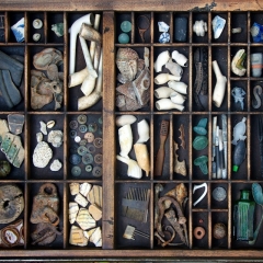 Mudlarking finds, Roman & medieval to recent