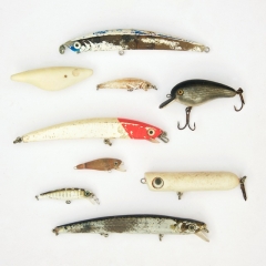 Beachcombed fishing lures