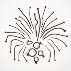 Pins found on the Thames, many handmade 15th-18th century