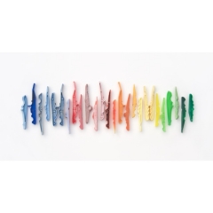 Plastic pegs found on Cornish beaches