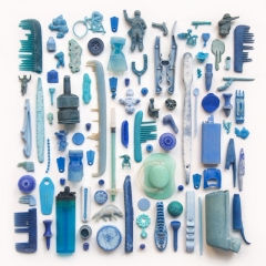 Plastic found on Cornish beaches