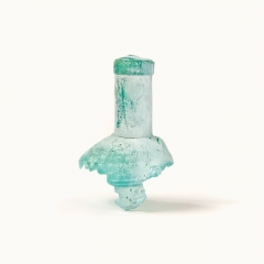 Party popper with the bite-marks of fish