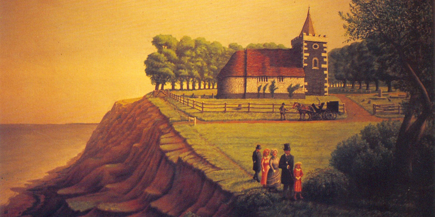 A lost church & half a village